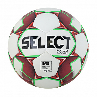 Футзальный мяч Select Futsal Samba - White / Red